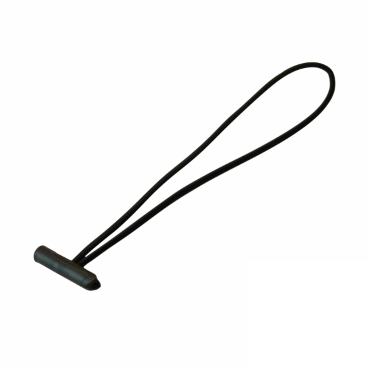 T-Bar 2x4mm elastiek 21cm 50kg Zwart