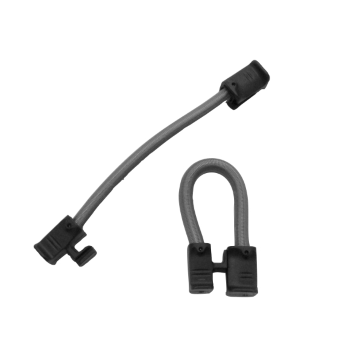 Stormfix 8mm elastiek 16cm 100kg Zilver