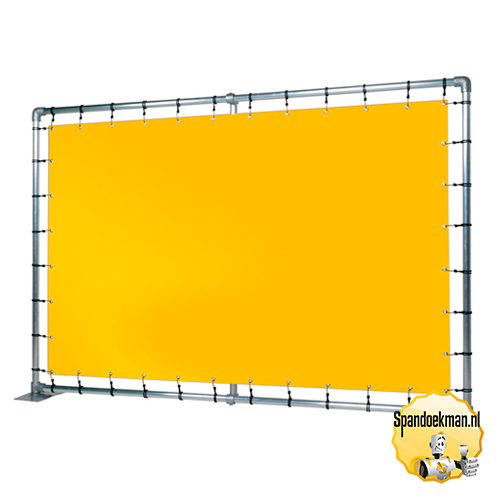 Beursframe enkel met smalle voet 48,3mm doekmaat 200x200cm