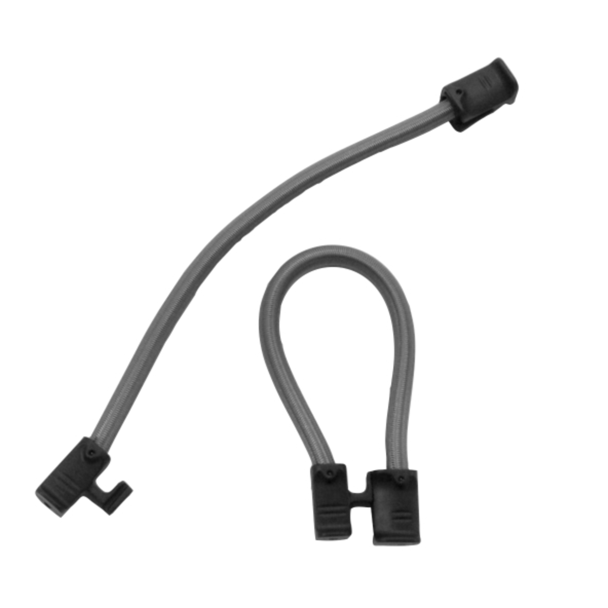 Stormfix 8mm elastiek 24cm 100kg Zilver