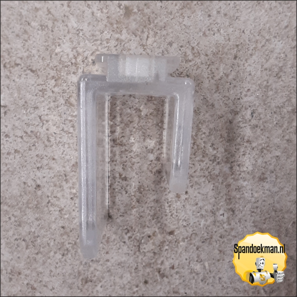 Lamp connector voor backlit pop-up wanden max. 17mm dik