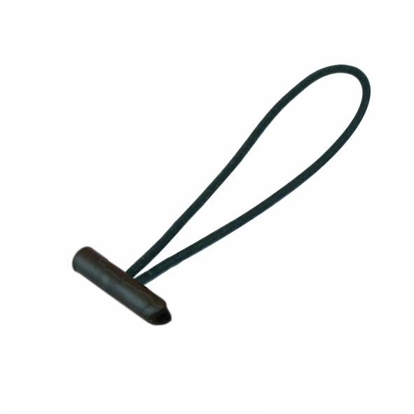 T-Bar 2x4mm elastiek 19,5cm 50kg Zwart