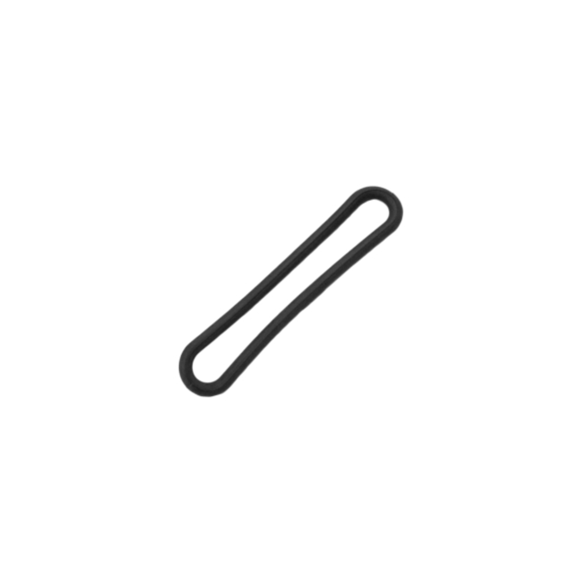 Tir-rubber 8mm 18cm Zwart