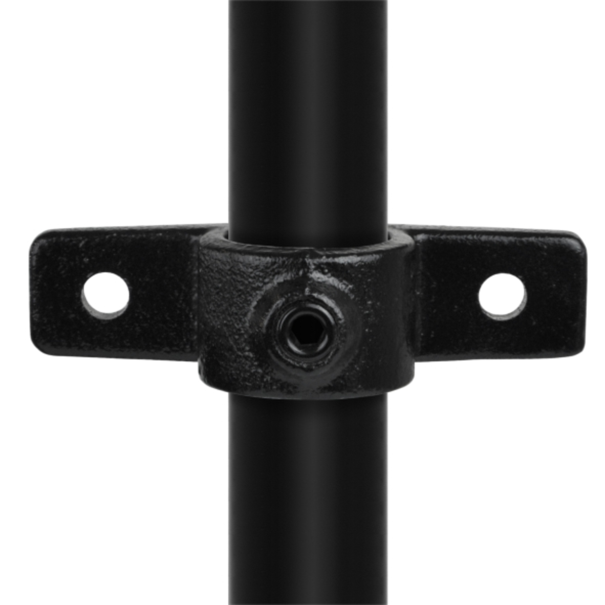 Bevestigingsring dubbele lip type 56 - 26,9mm Steigerbuiskoppeling zwart 