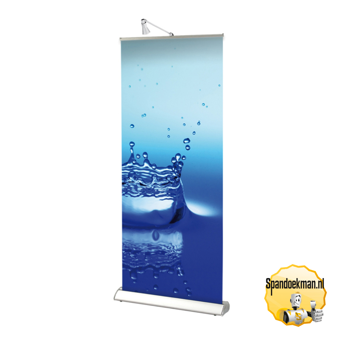 Luxe Roll-up banner 85x215cm Hoge resolutie