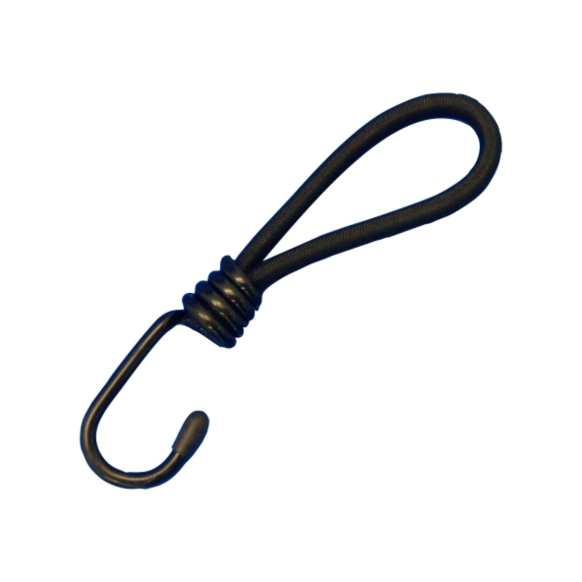 Spanner 6mm met spinhaak 13cm 15kg Zwart