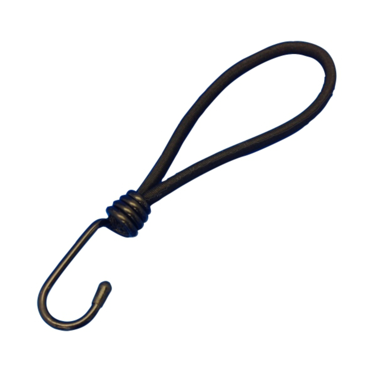 Spanner 6mm met spinhaak 18cm 15kg Zwart