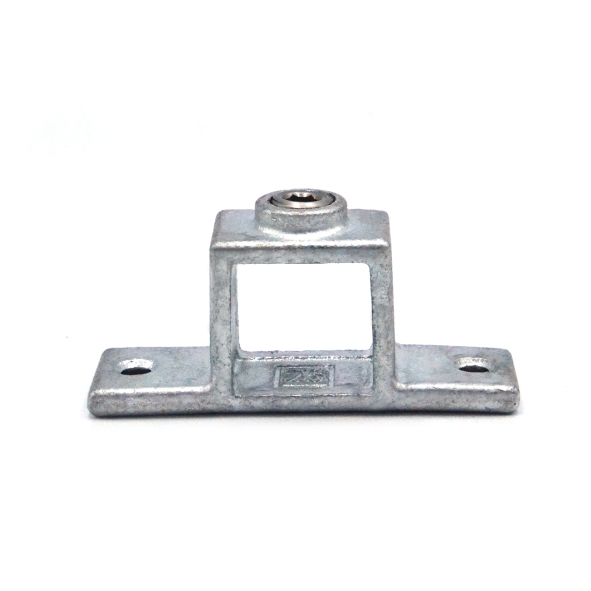 Oogdeel dubbele lip type 56S - 25mm Steigerbuiskoppeling vierkant zilver 