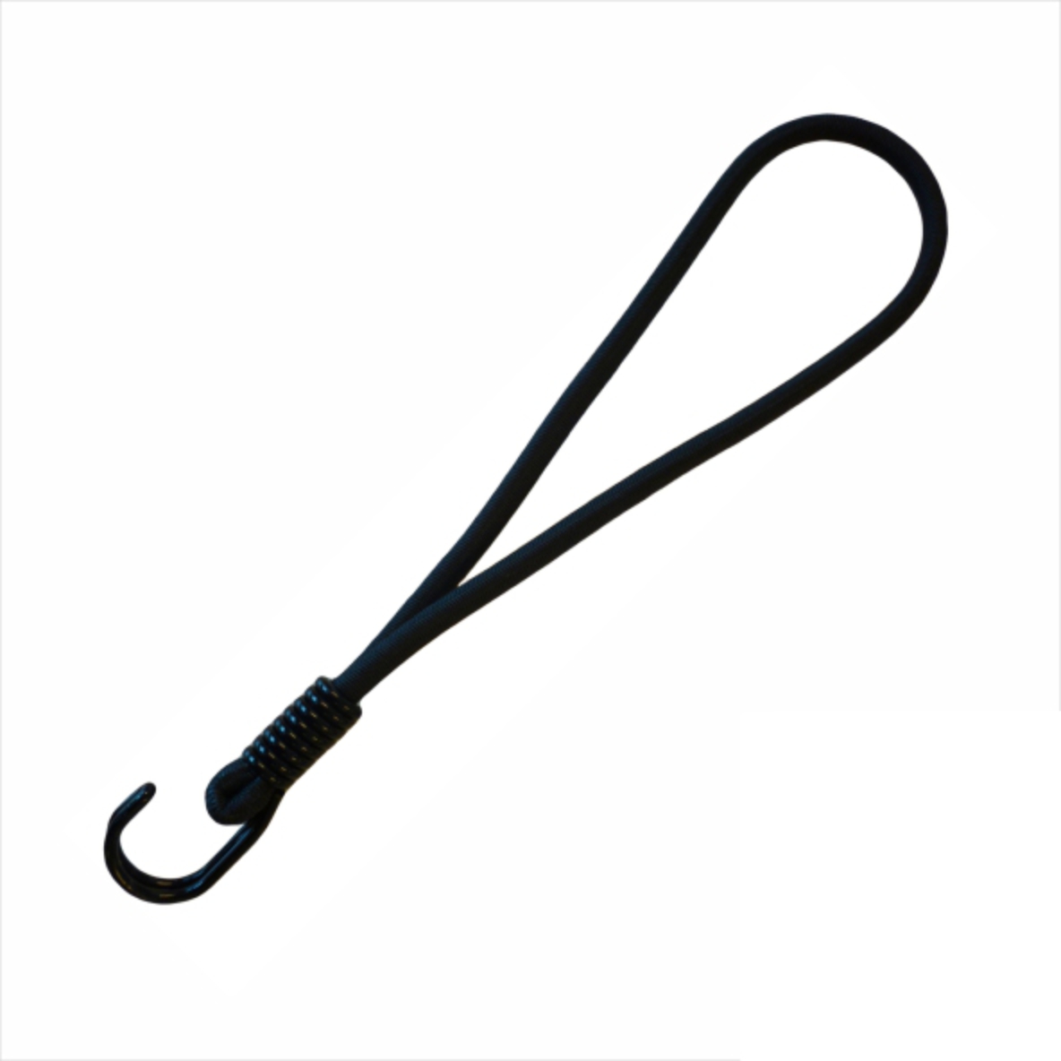 Spanner 8mm met dubbele spinhaak 20cm 80kg Zwart