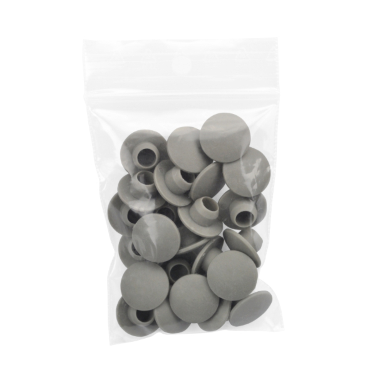 Afdekkapjes grijs voor inbusbout type 78 - 42,4mm (25 stuks) Steigerbuiskoppeling zilver 