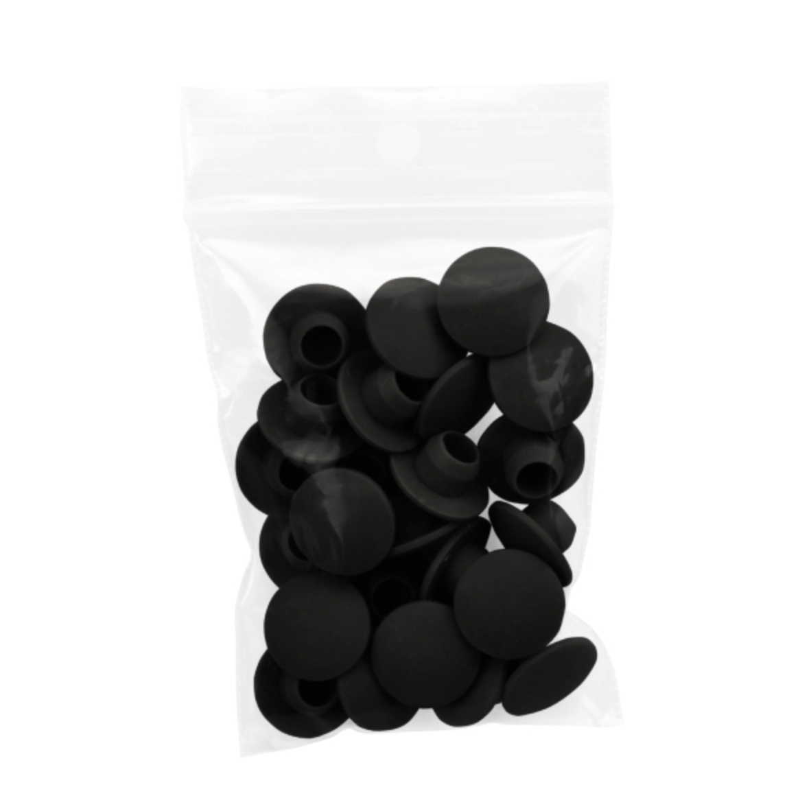 Afdekkapjes voor inbusbout type 78 - 21,3mm (25 stuks) Steigerbuiskoppeling zwart 