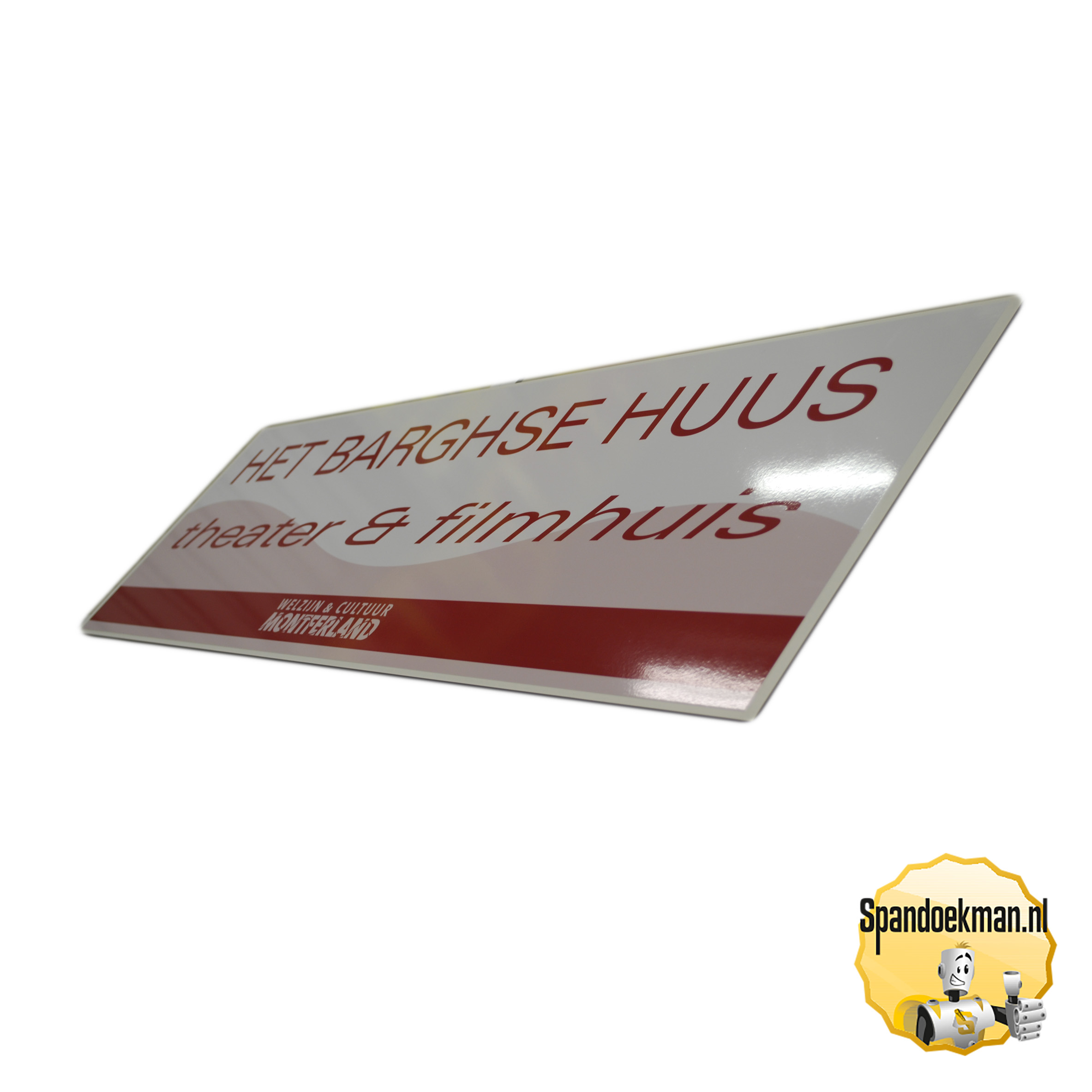 Reclamebord Dibond