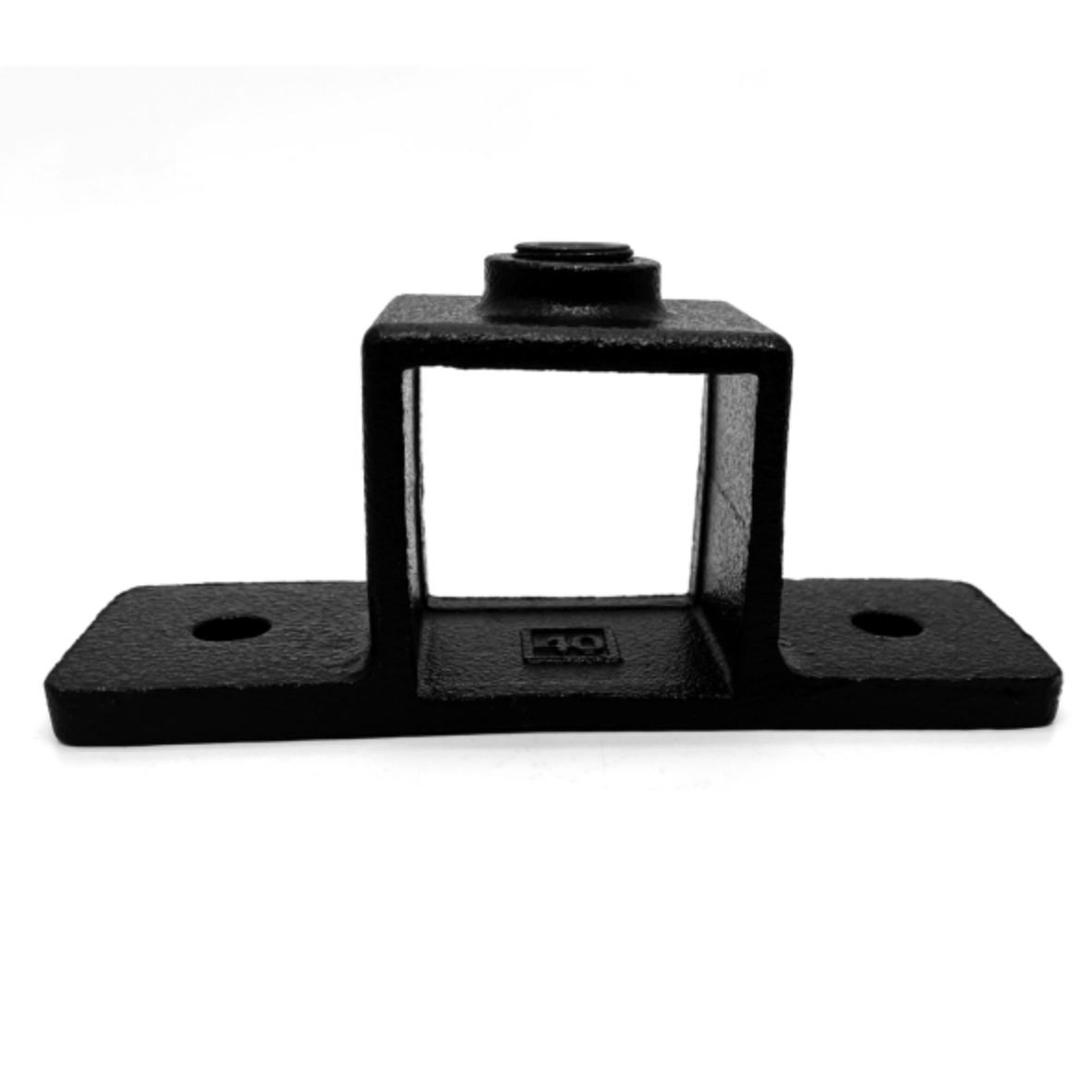 Oogdeel dubbele lip type 56S - 40mm Steigerbuiskoppeling vierkant Zwart 