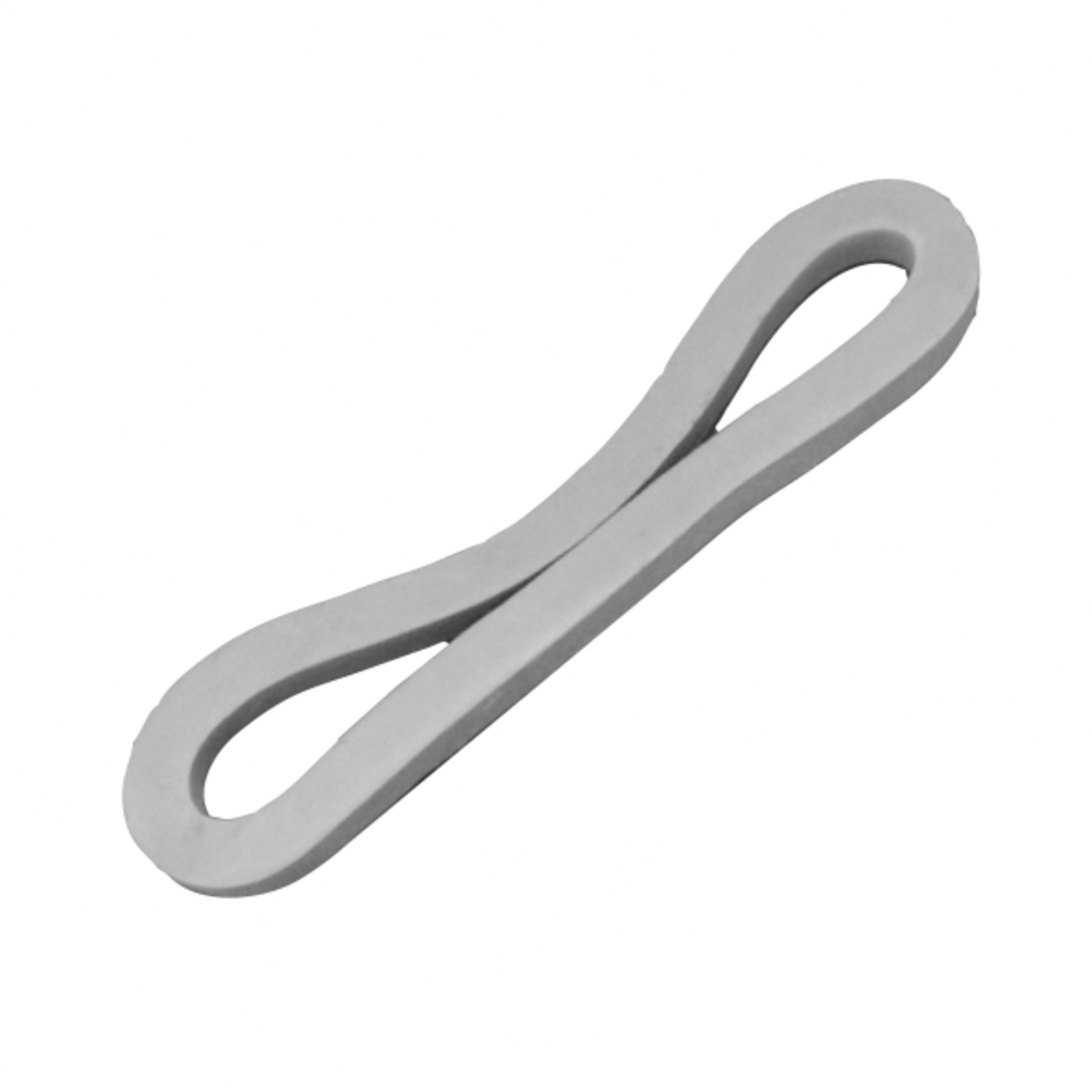 Tentelastiek 5mm Rubber Ring 8cm Grijs