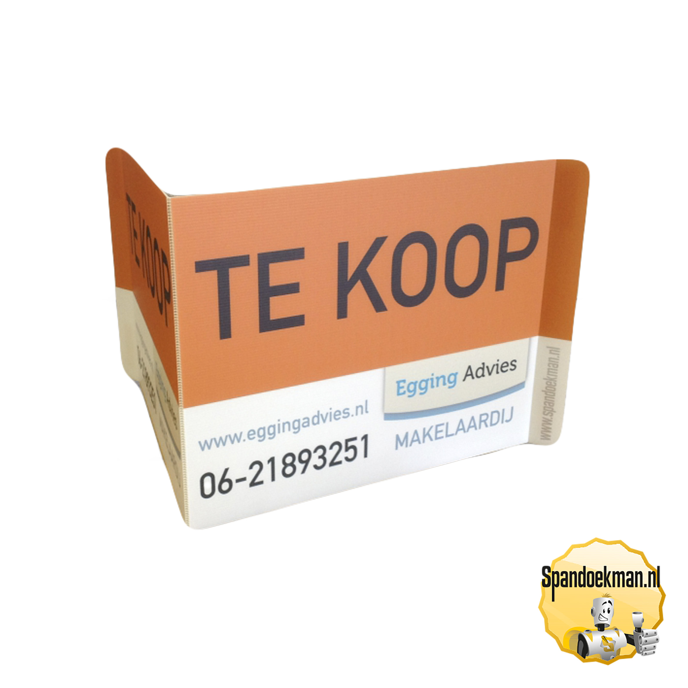 Reclamebord Polyproyleen