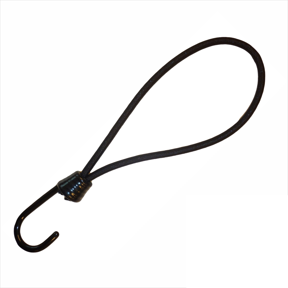 Spanner 6mm met extra sterke geplastificeerde haak 25cm 30kg Zwart 