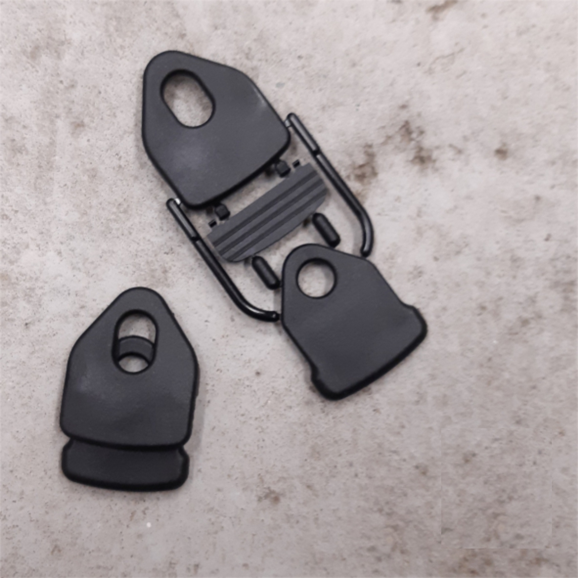 Zeilklem klein zwart 45Kg