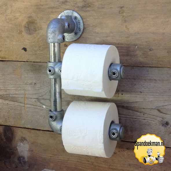 Toiletrolhouder dubbel 26,9mm